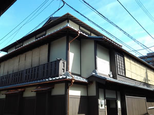 祇園プロジェクト新築外壁木工事