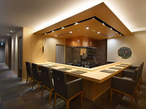 京都市木屋町 割烹なか川 新装工事